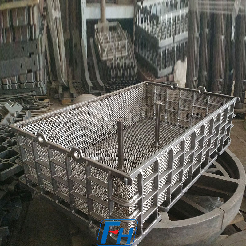 Wire Mesh Tahan Suhu Tinggi untuk Rawatan Haba Automotif | FH®