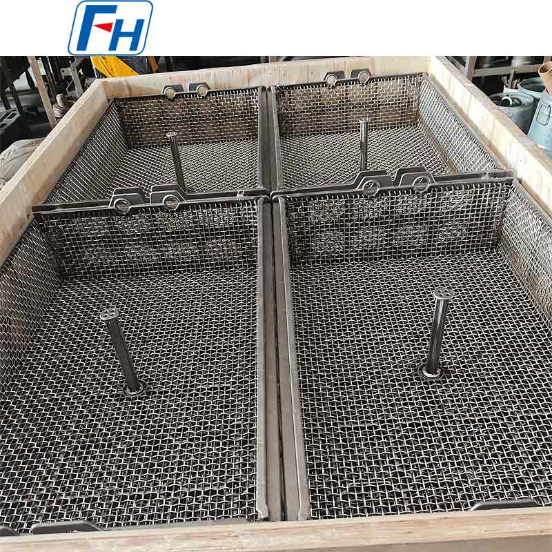 2.4879 Lekatan Pengisi Anti-brazing Skrin Mesh Khusus untuk Relau Brazing Vakum | FH®