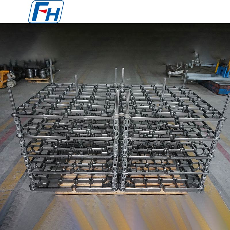 1.4848 Lekapan Rawatan Haba Jenis Dulang HK untuk Relau Nitriding | FH®