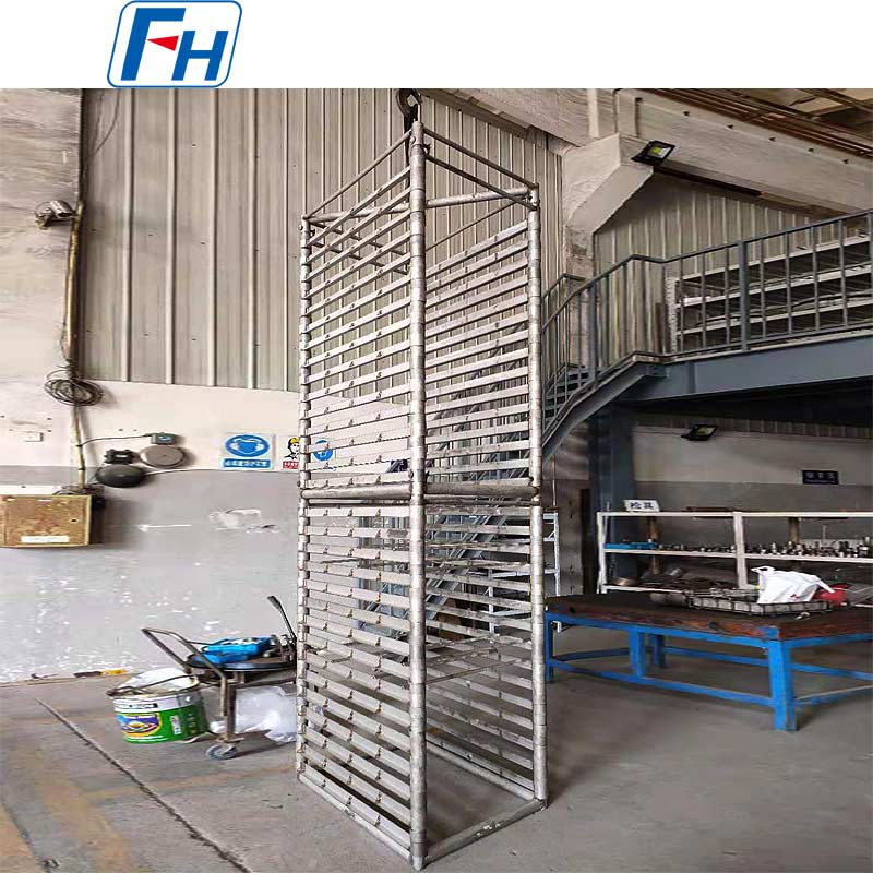 Lekapan Rak Dikimpal FH® 310S untuk Relau Nitriding