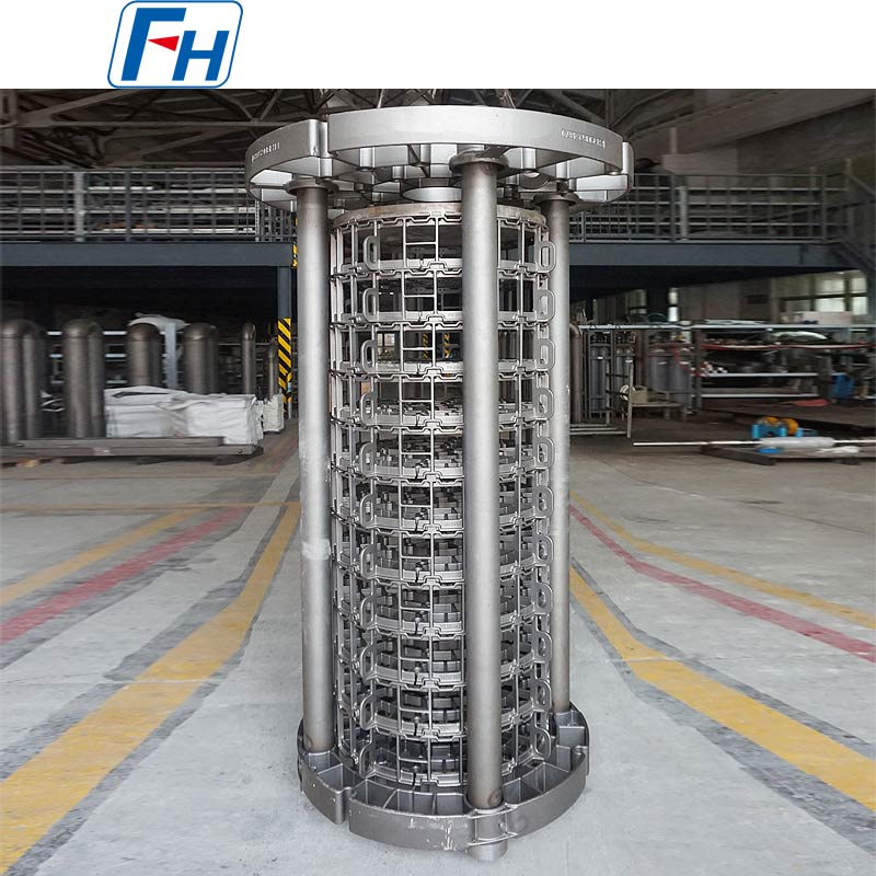 FH® 2.4879 Bakul Pengecasan Rawatan Haba & Lekapan untuk Relau Jenis Telaga AICHELIN