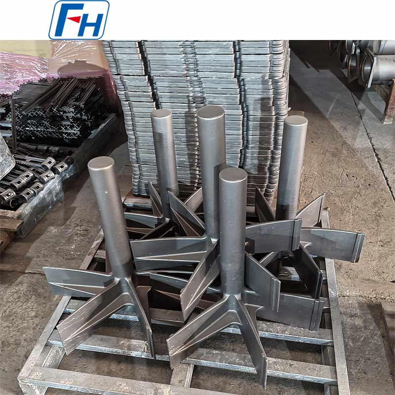 Bilah Kipas Dikimpal FH® untuk Kipas Relau Suhu Tinggi – 1.4848, Anti Rayapan, Pengimbangan Dinamik, ISO 9001