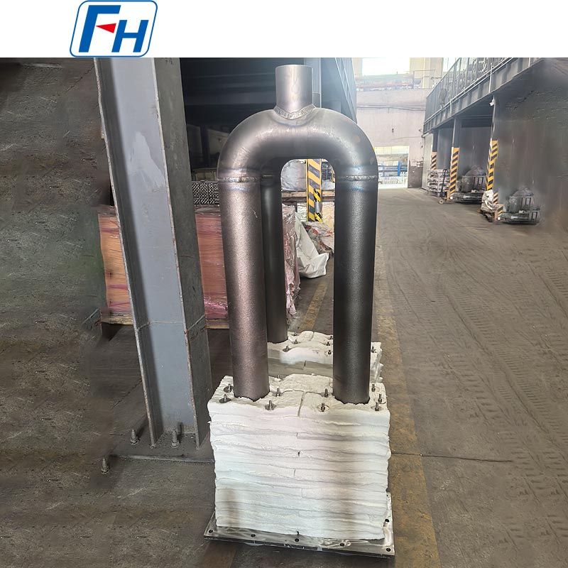 Cr25Ni35 Tiub Sinaran Berbentuk U – Ø124 × Ø108 × 1597 mm