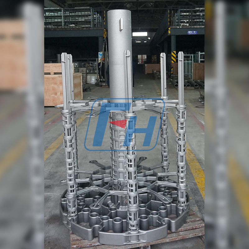 Lekapan Rawatan Haba 1800mm Untuk Relau Lubang Dia.