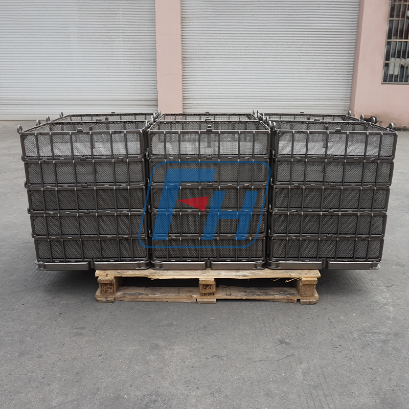 Bakul Rawatan Haba untuk Relau Nitriding 592x442x132mm