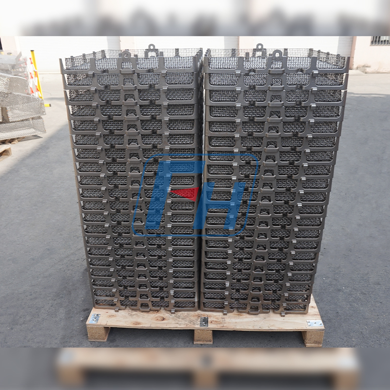 Bakul Rawatan Haba 650x580x90mm untuk Relau Vakum