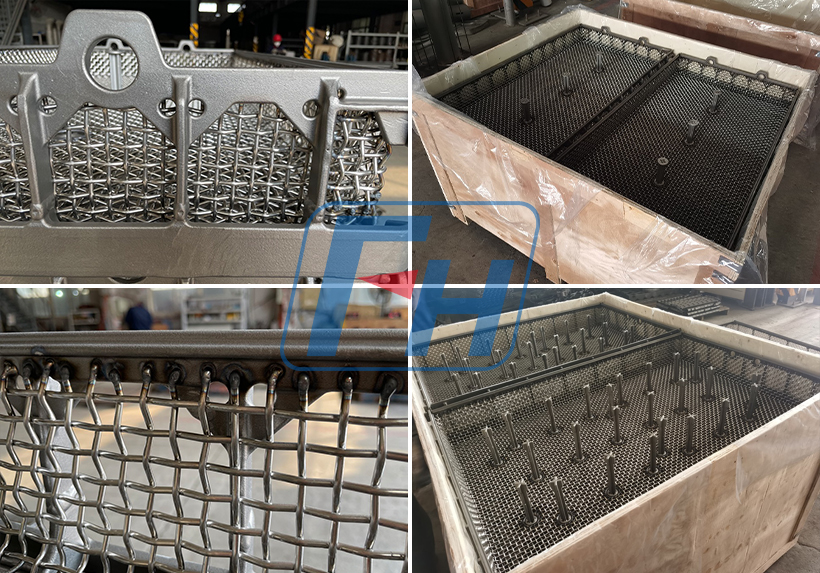 Bakul Relau Rawatan Haba Dengan Wire Mesh Ke Türkiye